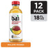 18 (Pack 12) Bai Flavored Water, Malawi Mango, Antioxidant Infused Drinks, Fluid Ounce Bottle
