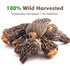 2oz, (56.7g) VIGOROUS MOUNTAINS Premium Dried Wild Morel Mushrooms Wild Harvested, Earthy Flavor & Rich Umami-Perfect