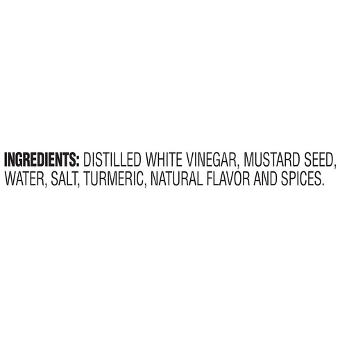 100% (12 Pack, 14 oz Heinz Natural Yellow Mustard ct Bottles)