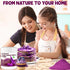11.5oz (326g) Pack Purple Sweet Potato Powder - Natural Food Coloring for Baking, Drinks & SmoothiesUbe/Purple Yam