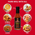 Blove's Smackalicious Hot Sauce - Ghost Pepper Vinegar Sauce, Vegan, 5 oz Danger Bottle
