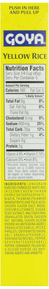 8 Goya Yellow Rice Mix, Spanish Style, Ounce