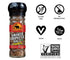 3.5 oz 2-Pack Smoked Chipotle Spicy Salt Seasoning by African Dream Foods | Spicy Chili Salt with Natural African