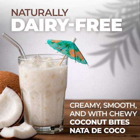16.4 oz 3 Pack De Mi Pais Original Coconut Milk Drink Creamy, Dairy Free & Lactose Free Coconut Beverage, Refreshing