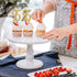 Gold Happy 95th Birthday Cupcake Topper, 24-Pack Number 95 Glitter Decorations for Birthday Party