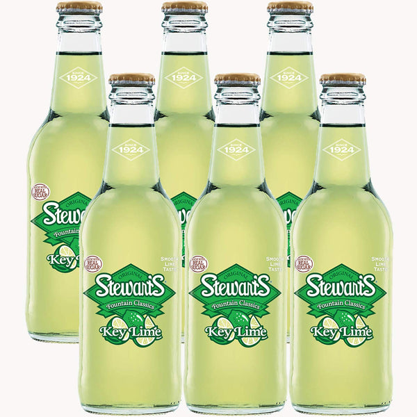 Stewart's Stewarts 12 oz Glass Bottle Soda (6 Pack Total of 72 Oz)
