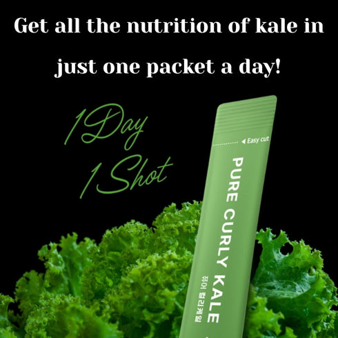 Packs 100% Packed, Pure Curly Kale Powder Stick Freeze-Dried Kale, Kale Powder, No Artificial Colors or Flavors