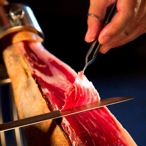 100% 3 oz Cinco Jotas Hand-Carved Jamn Ibrico de Bellota | Acorn-Fed Iberian Ham | Authentic Spanish Ham Ibrico