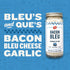 PS Seasoning Bacon Bleu Burger Seasoning, Hamburger Seasoning for Grilling, Meat Blend with Bacon, Blue Cheese