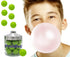 1" Inch (5 Fruidles Green Apple Gum Balls Fruit Flavored, Candy Buffet Treats, Machine Size Refills, Kosher Certified