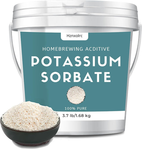 3.7 lb Potassium Sorbate Food Grade, 100% Pure, Premium Potassium Sorbate for