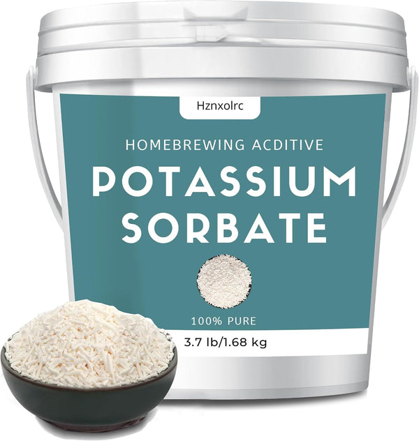 3.7 lb Potassium Sorbate Food Grade, 100% Pure, Premium Potassium Sorbate for