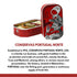 Porthos 3 125 Spiced Sardines in hot olive Oil tins x g, / Portugal