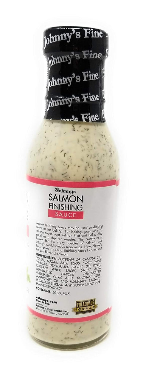 Johnny's Salmon Finishing Sauce, 12 oz
