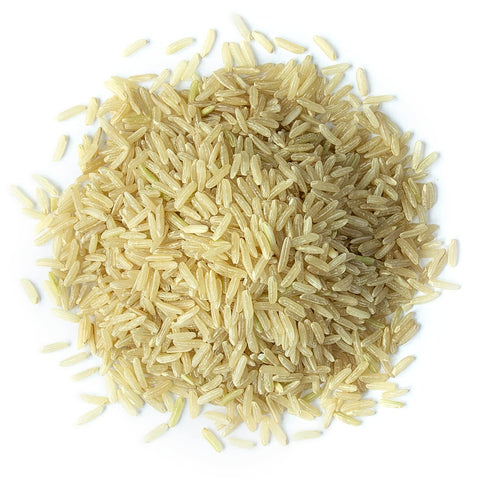 3 Food to Live Long Grain Brown Rice, Pounds Whole Grain, Raw, Unpolished, Kosher, Vegan Rice. Nutty Flavor, Chewy