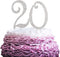 20 Years Birthday Cake Topper - New Best Crystal Rhinestone 20th Wedding Anniversary or 20 Years Old Cake Topper