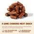 10g 4 oz Grazly Plain Beef Stick Ends Made With Only Grass-Fed Beef, Spring Salt & Collagen Casing Bite-Sized