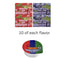 Movelo Pack 30 10 10 10 Pack of Single-Serve PB&J Cups Grape Jelly, Strawberry Jam, Creamy Peanut Butter Variety Snack