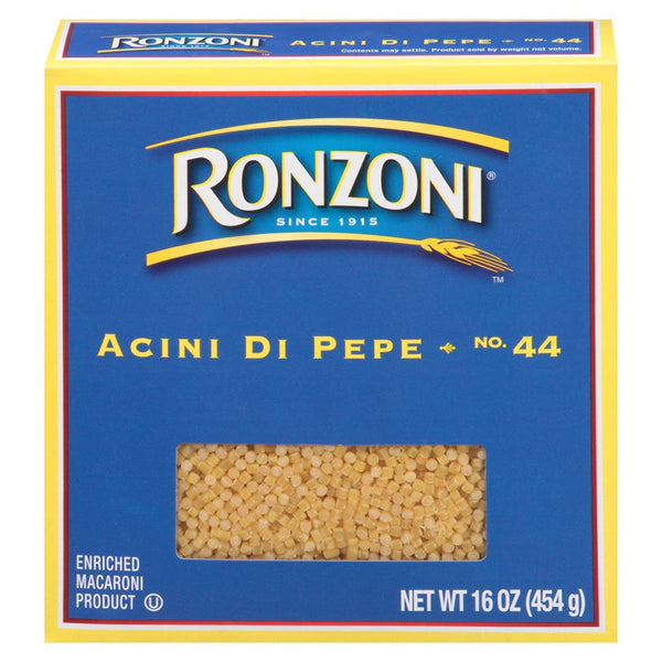 Ronzoni Acini Di Pepe, 16 oz (Pack of 12)