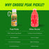 3oz (6 Pack Peak Pickle Pickle Juice Shots Electrolyte Beverage Made from Natural Pickle Brine Travel Size Sports