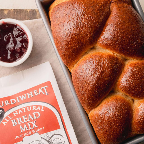 20 oz, Sturdiwheat Sweet Cardamom All Natural Bread Mix, GMO Free, Just Add Water