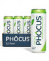 PHOCUS Caffeinated Sparkling Water, Crisp Apple, 75mg Natural Caffeine Plus L-Theanine, Zero