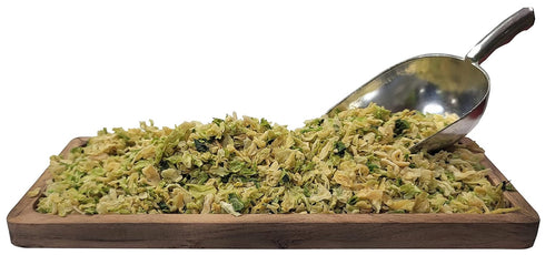2 Dried Cabbage Pounds Bulk-Heat Sealed in a Poly Bag-Dehydrated Dried Vegetables