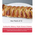 Oven Delights (4oz) Pack 12 Guava Cheese Croissant - Bakery fresh - Breakfast Pastries - Individually Wrapped