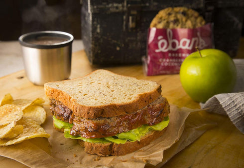 4 100% (26oz, 737g Ebans Bakehouse Fresh Baked Gluten-Free Flaxseed Oat Bread - Loaves - Natural - Soy, Wheat and Dairy