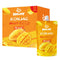 KONJOY Konjac Jelly Mango Flavor, 12 Squeeze Pouches Drinkable Jelly Snack Low