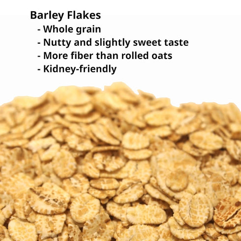 1 lb, 2 pack, Burl Barley Granola, Vanilla Almond Granola, Barley Grain, Whole Grain Rolled Barley Cereal, Clean