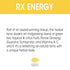 20 Oz (Pack 12) AriZona Rx Energy Herbal Tonic, Fl