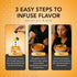 8 Dolce Flav Natural Pumpkin Spice Extract Ounce Oil-Soluble Kosher, Sugar-Free, Concentrated Warm Pumpkin Spice