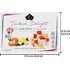 Cerez Pazari Turkish Delight with Rose, Orange and Lemon Mix Flavours 8.1 Oz - Vegan Candy Dessert Gift Box, Approx.