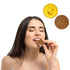 (2 Fruidles Gold Half-Dollar Milk Chocolate Coins Gelt, Made with Premium Belgian Chocolate, Kosher Certified Dairy