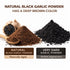 WILD RIVER BLACK GARLIC 100% 4.6 oz Pure American Grown Black Garlic Powder, Wild River, Made in USA, Granulated Coarse