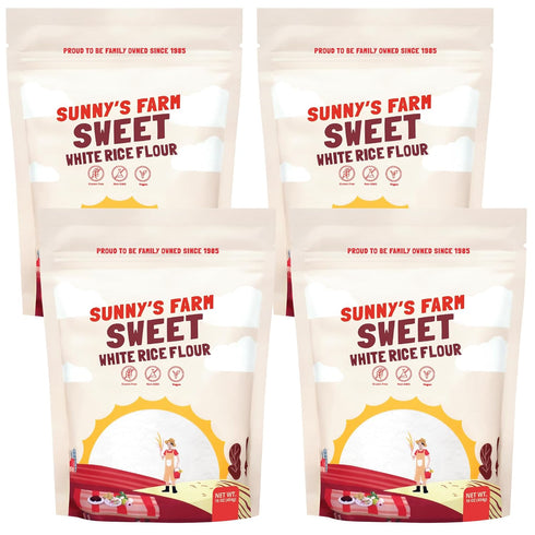 Sunny's Farm Sweet White Rice Flour - Glutinous Rice Flour, Ideal for