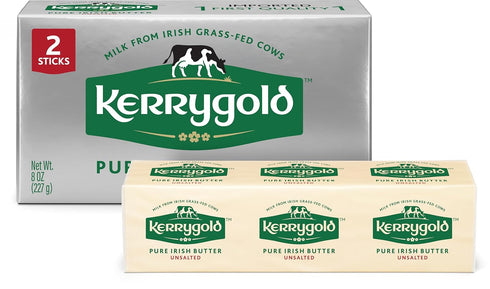 kerrygold Butter Sticks, Unsalted, 8 oz