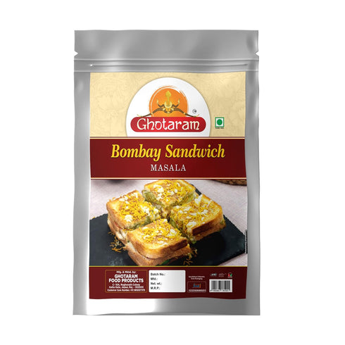 GHOTARAM Bumbai Secret Sandwich Masala HandMade Sandwich Masala, The Secret to Mouthwatering Sandwiches,