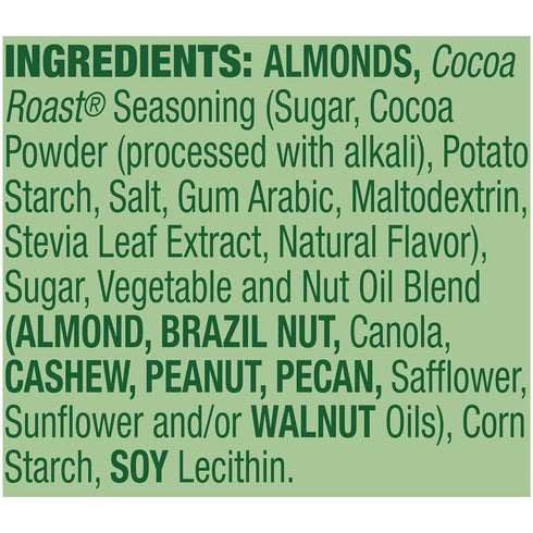 Emerald 100 Pack (Pack 4) Cocoa Roast Almonds Calorie