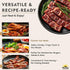 12 oz 5 Pack 1 Werling Fully Cooked Canned Bacon Ready to Eat Smoked Bacon, Shelf Stable up to Years, Long-Term Food