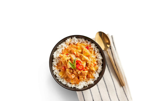 Albacore 9-Oz (Pack 3) Vital Choice Tuna Red Curry, Heat-And-Eat, Pouches