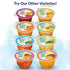 4.3oz 36 Dole Fruit Bowls Peaches in Strawberry Flavored Gel Snacks, Total Cups, Gluten & Dairy Free, Bulk Lunch Snacks