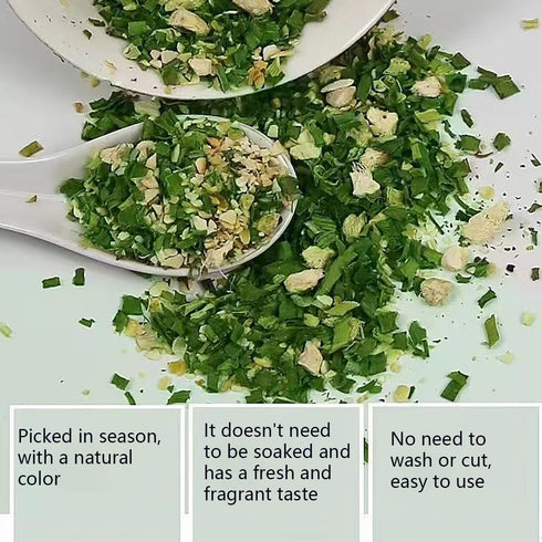 UpBots 5.29oz. 40 A mixed seasoning of dried scallions, garlic and ginger for ramen topping, stir-fried and stewed