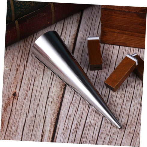 9pcs Alipis Stainless Steel Croissant Conical Baking Tools for Home Bakery for Making Delicious Bread and Pastries