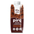 11 Oz (Pack 4) Pirq Plant-Based Protein Shakes | Chocolate Fl of | Dairy-Free, Gluten-Free, Soy-Free, Zero Sugar