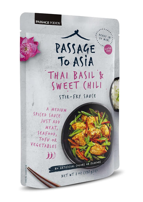 (6x7OZ Passage Foods Thai Basil Chili Sauce )