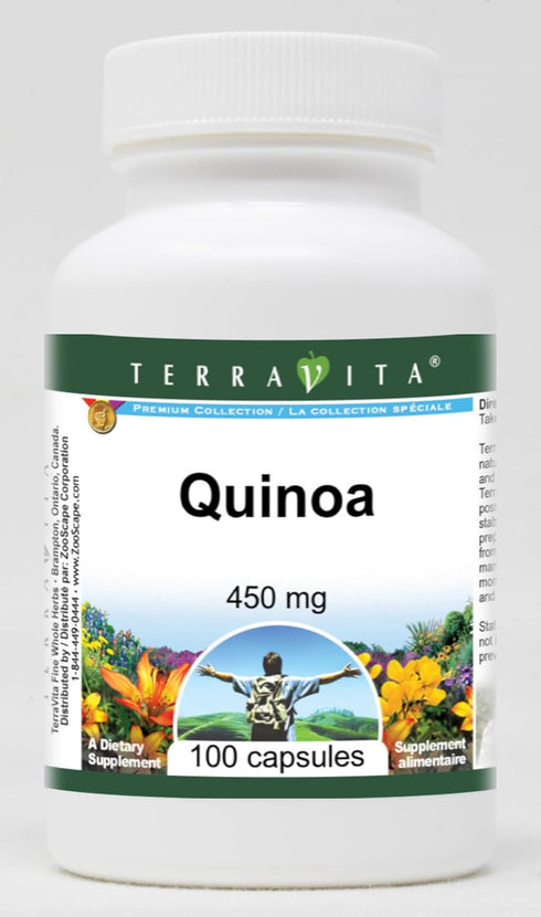 Terravita Quinoa - 450 mg (100 Capsules, ZIN: 521245)