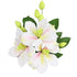 O'Creme Gumpaste Flower Spray, Alstroemeria - Edible Flowers for Cake Decorating -