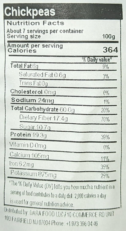 Raykush Art 700gr Ulker Bizim Chickpeas - Nohut